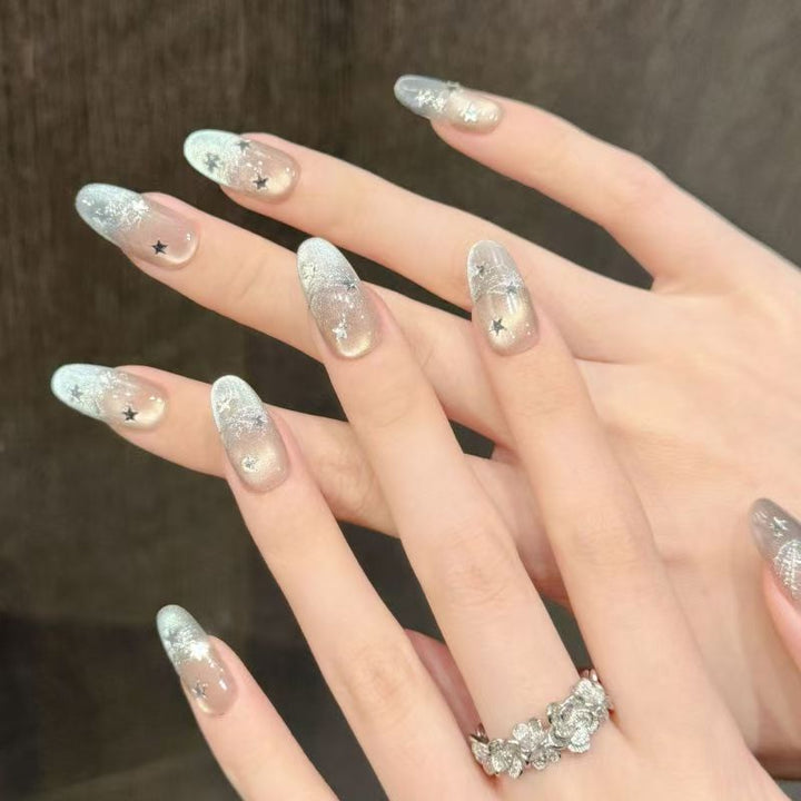 Premium Glitter Press-On Nail Tips Kalsten