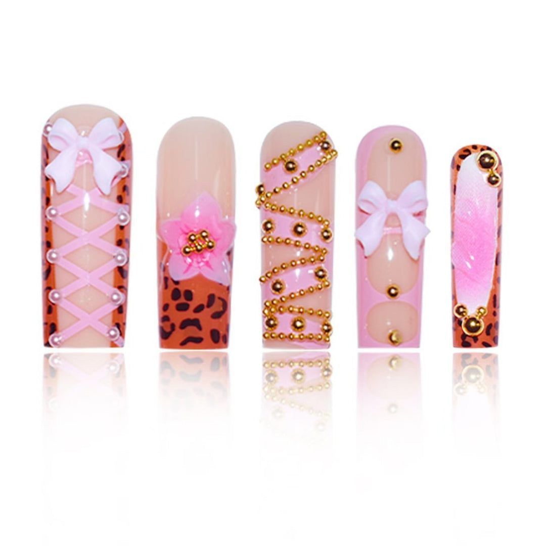 Decorative Press-On Nail Art Set Kalsten 1787368939