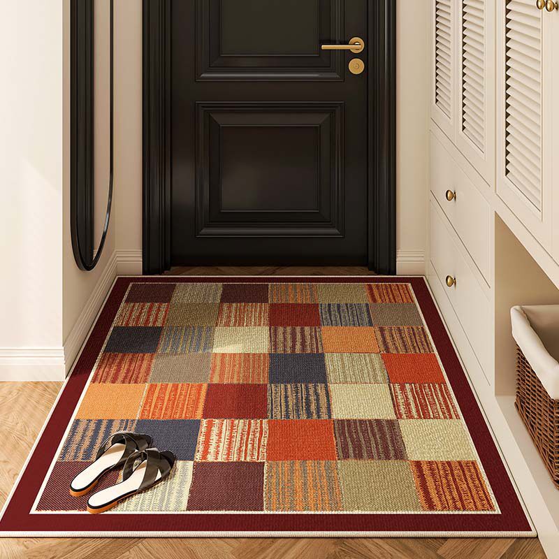 Geometric Patterned Entrance Mat