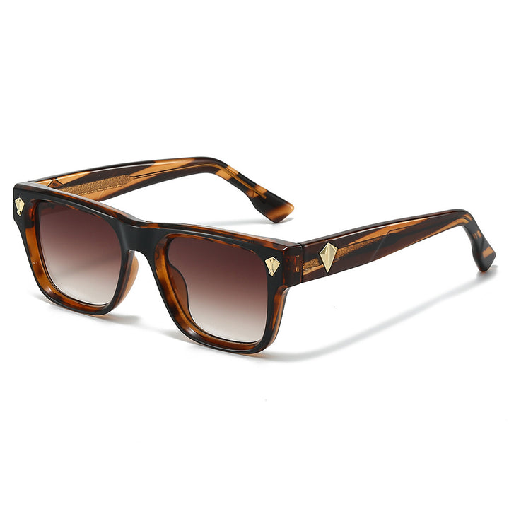 Bold Angular Framed Sunglasses Kalsten