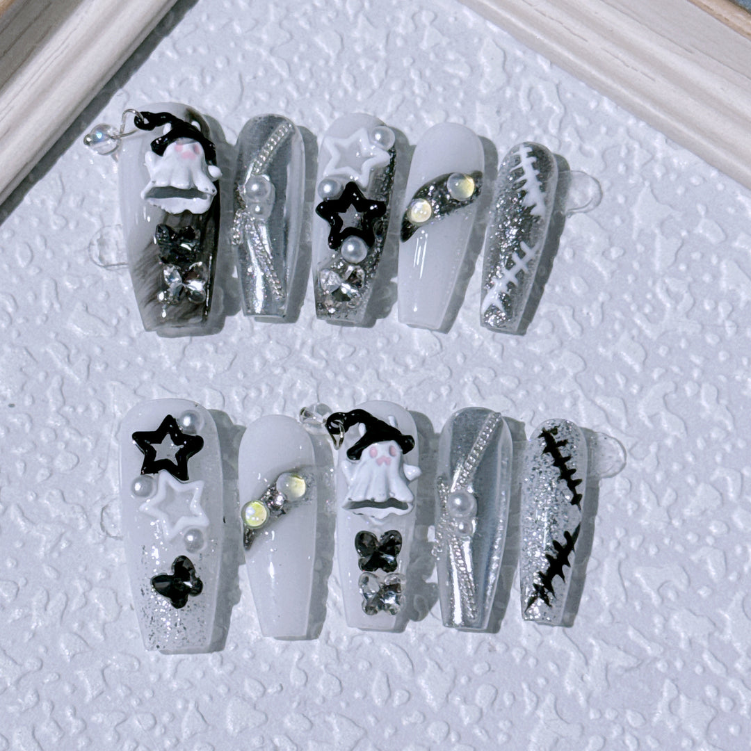 Glamorous Halloween Nail Art Set