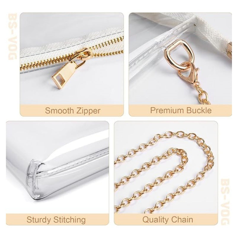 Elegant Transparent Clutch Kalsten