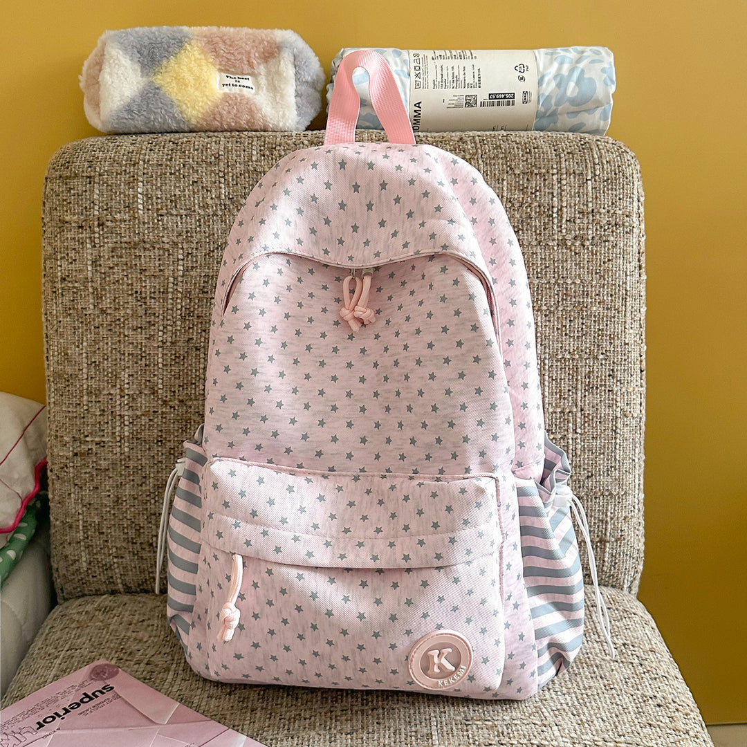 Cute Star-Patterned Backpack Kalsten