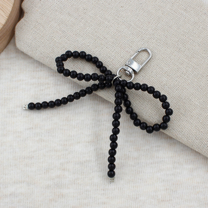 Elegant Pearl Bow Keychain Kalsten