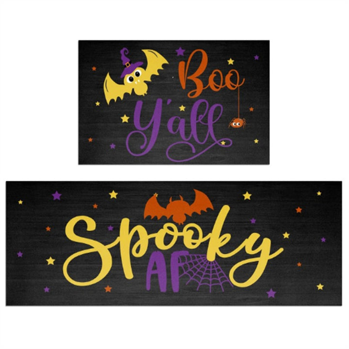 Halloween Themed Kitchen Mat Set