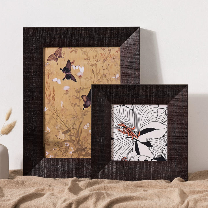 Artistic Framed Coffee Artwork Display for Home