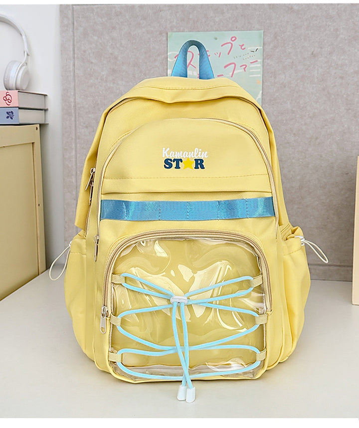 Transparent Front School Backpack