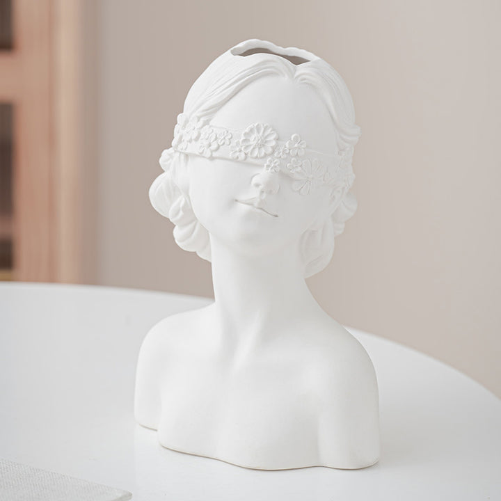 Decorative Faces Planter
