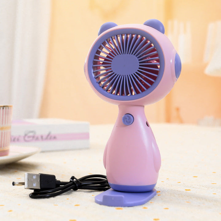 Women Portable Mini-Fan in Cute Animal Design Kalsten