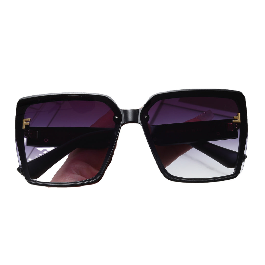 Women oversized sunglasses with distinctive frame Kalsten