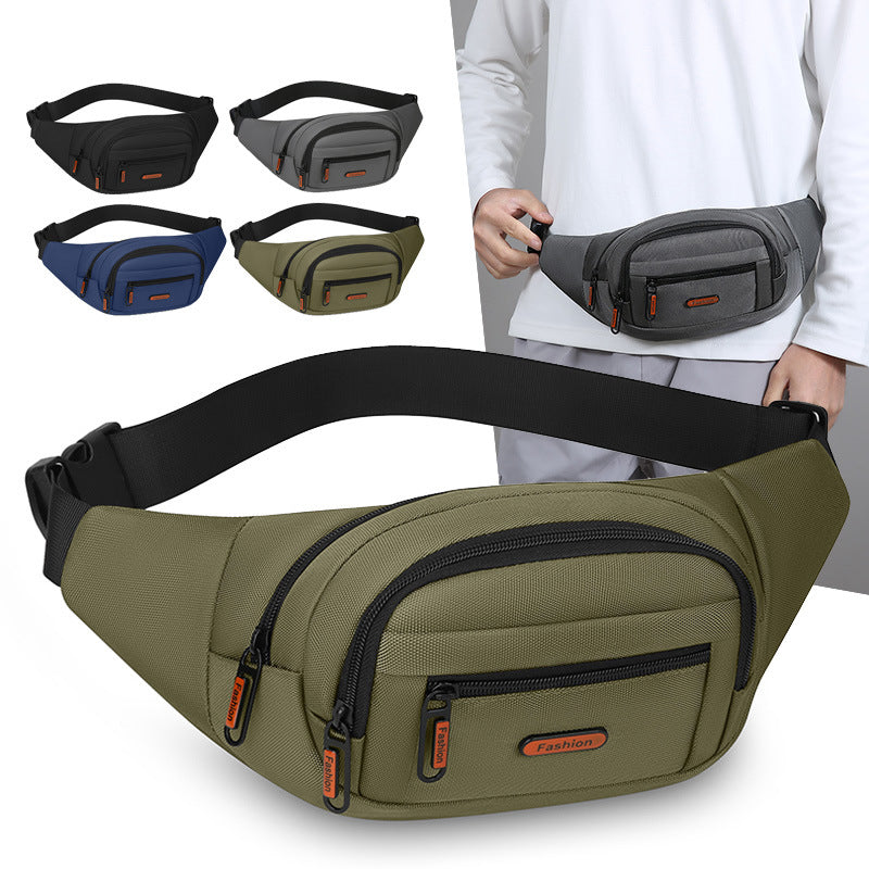 Versatile Multi-Pocket Waist Bag Kalsten
