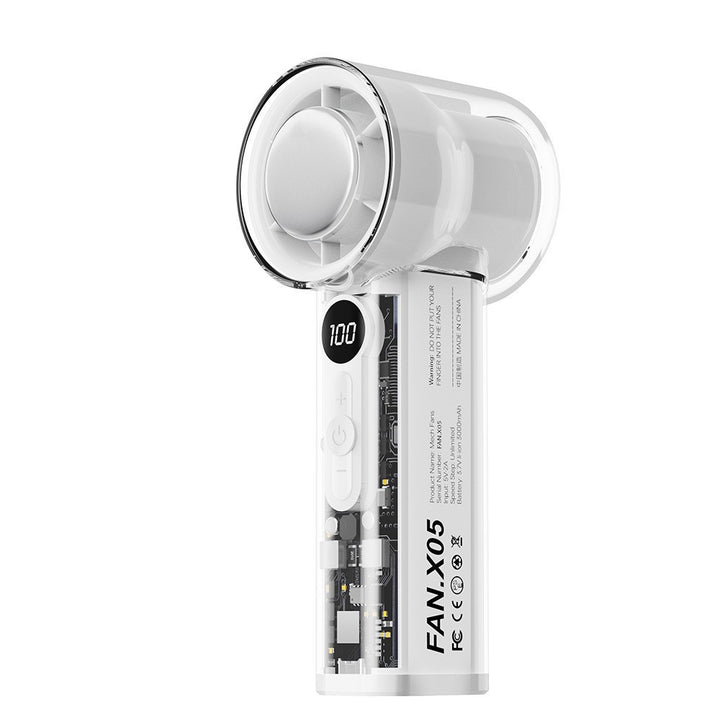 Women Portable High-Performance Fan with Digital Display Kalsten