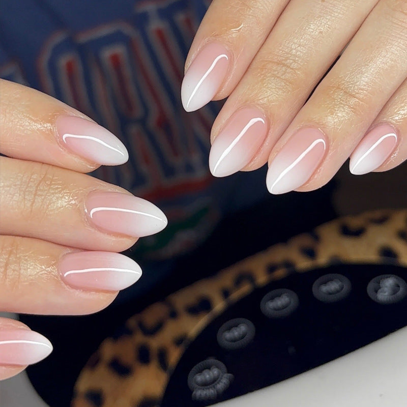 Elegant Ombre Almond Shaped Press-On Nails Kalsten