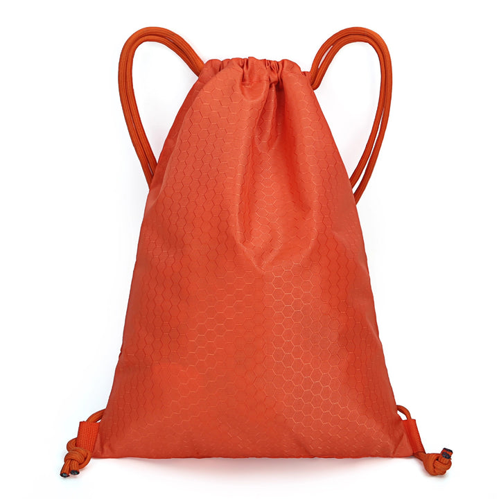 Honeycomb Texture Drawstring Backpack Kalsten