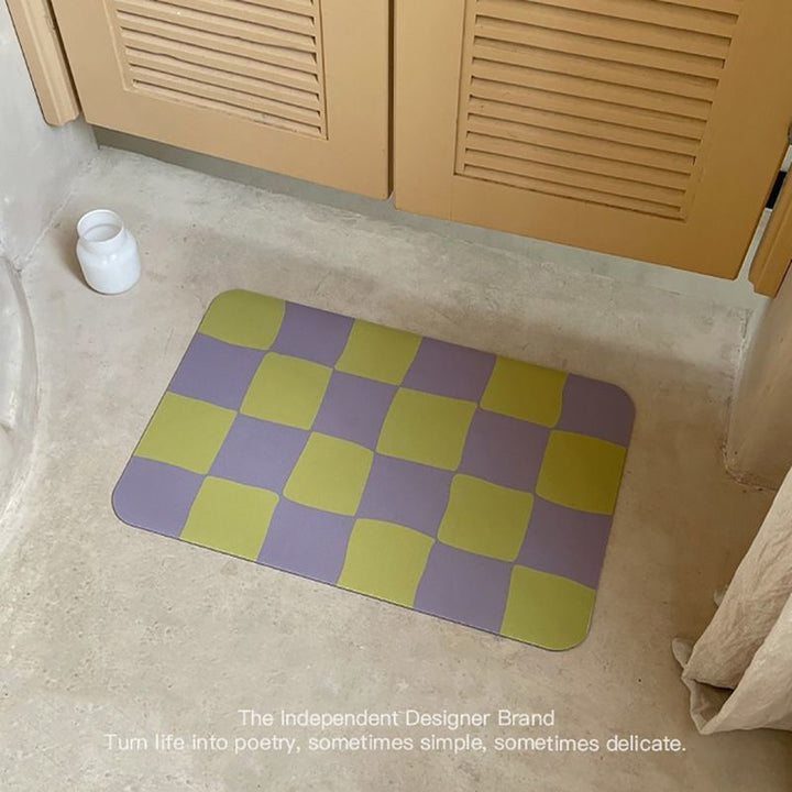 Stylish Bathroom Mat Kalsten