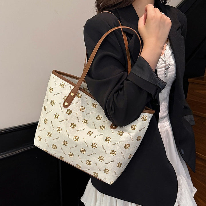 Chic Two-Piece Tote and Pouch Set
