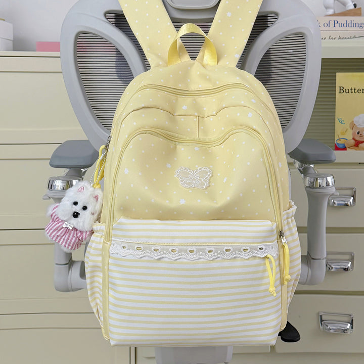 Playful Bunny-Ear Design School Backpack Kalsten