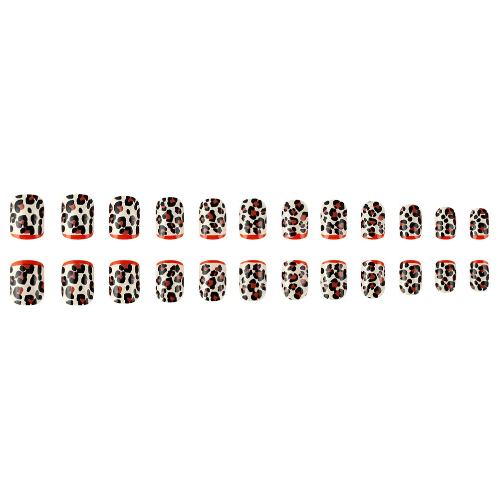 Artistic Leopard Print Nail Art Set Kalsten