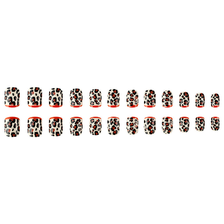 Artistic Leopard Print Nail Art Set Kalsten