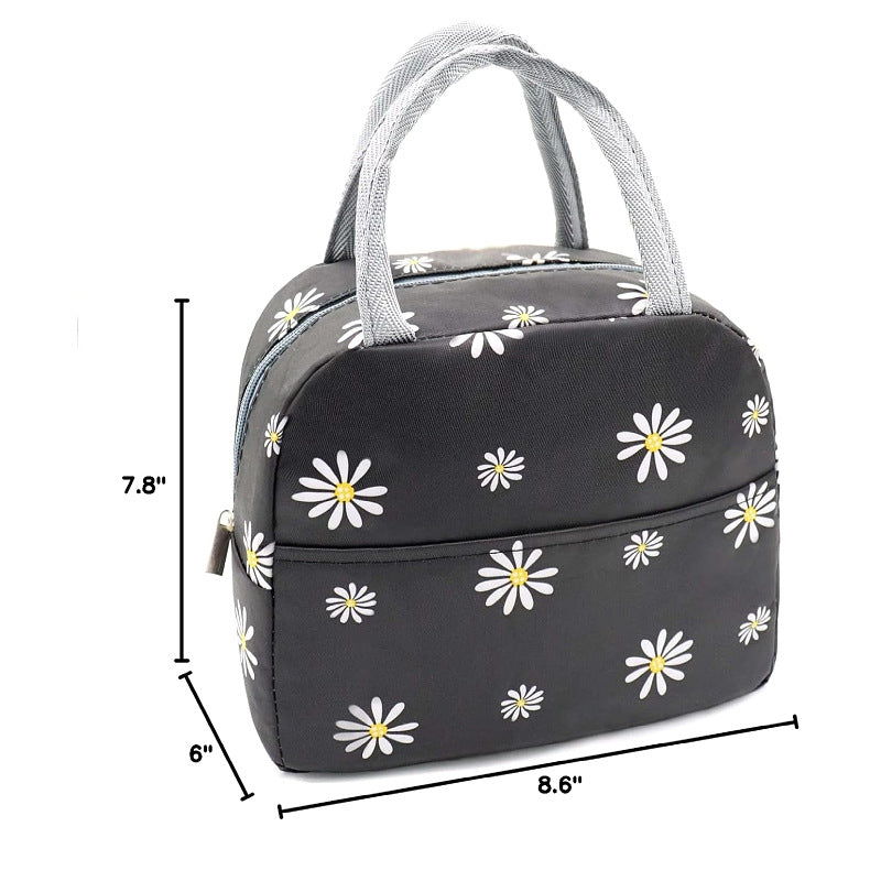 Floral Print Insulated Lunch