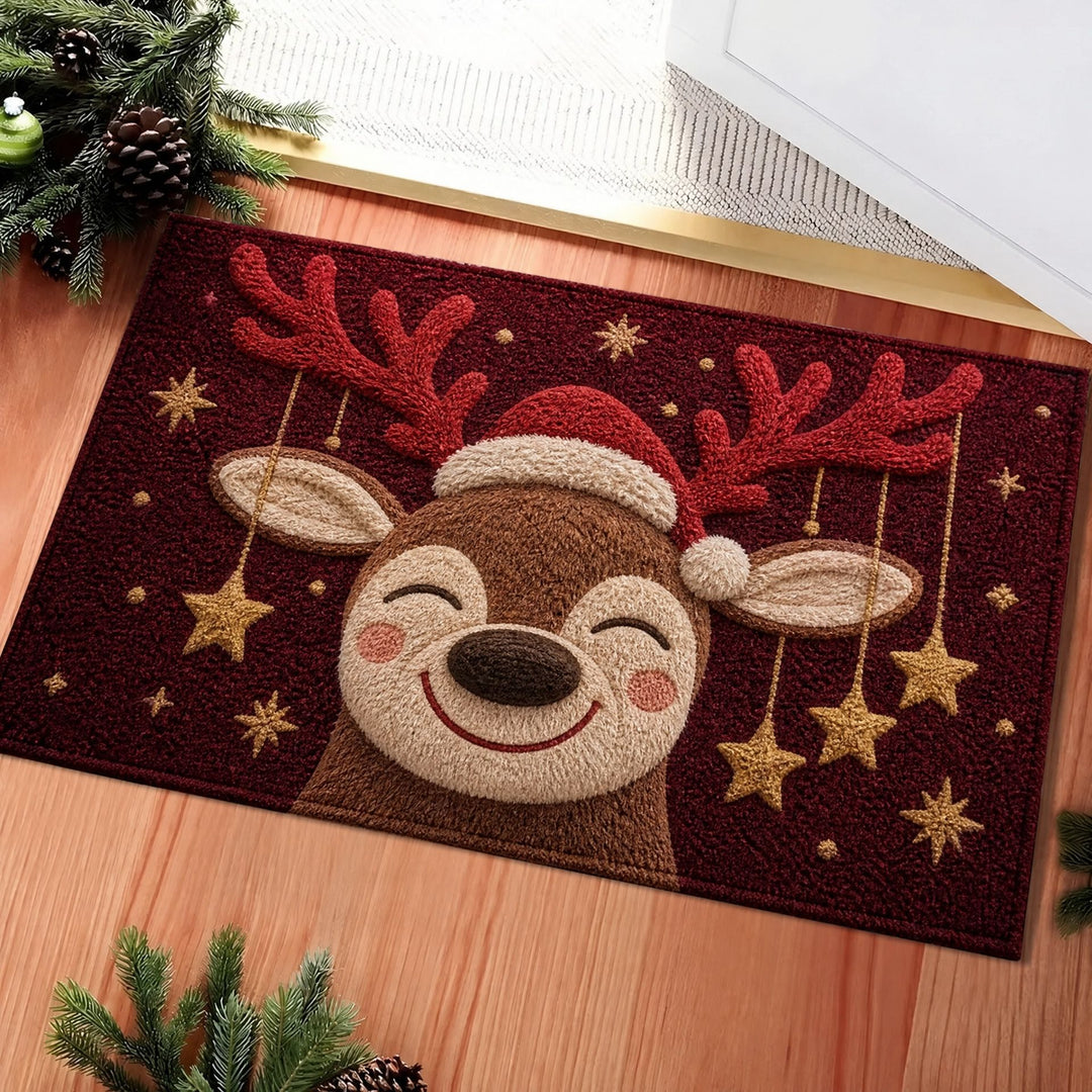 Holiday Theme Welcome Mat