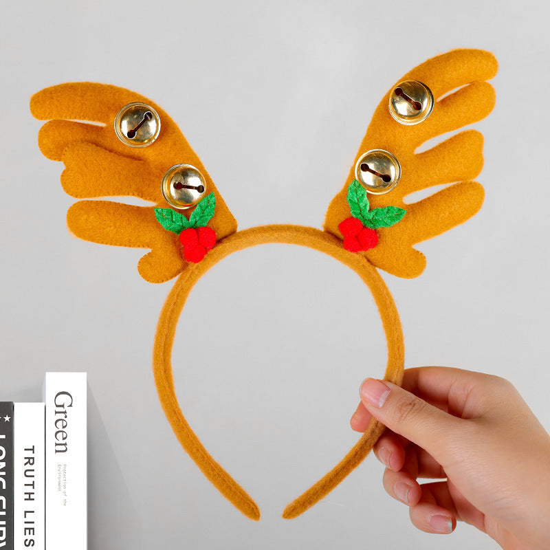 Festive Reindeer Antler Headband