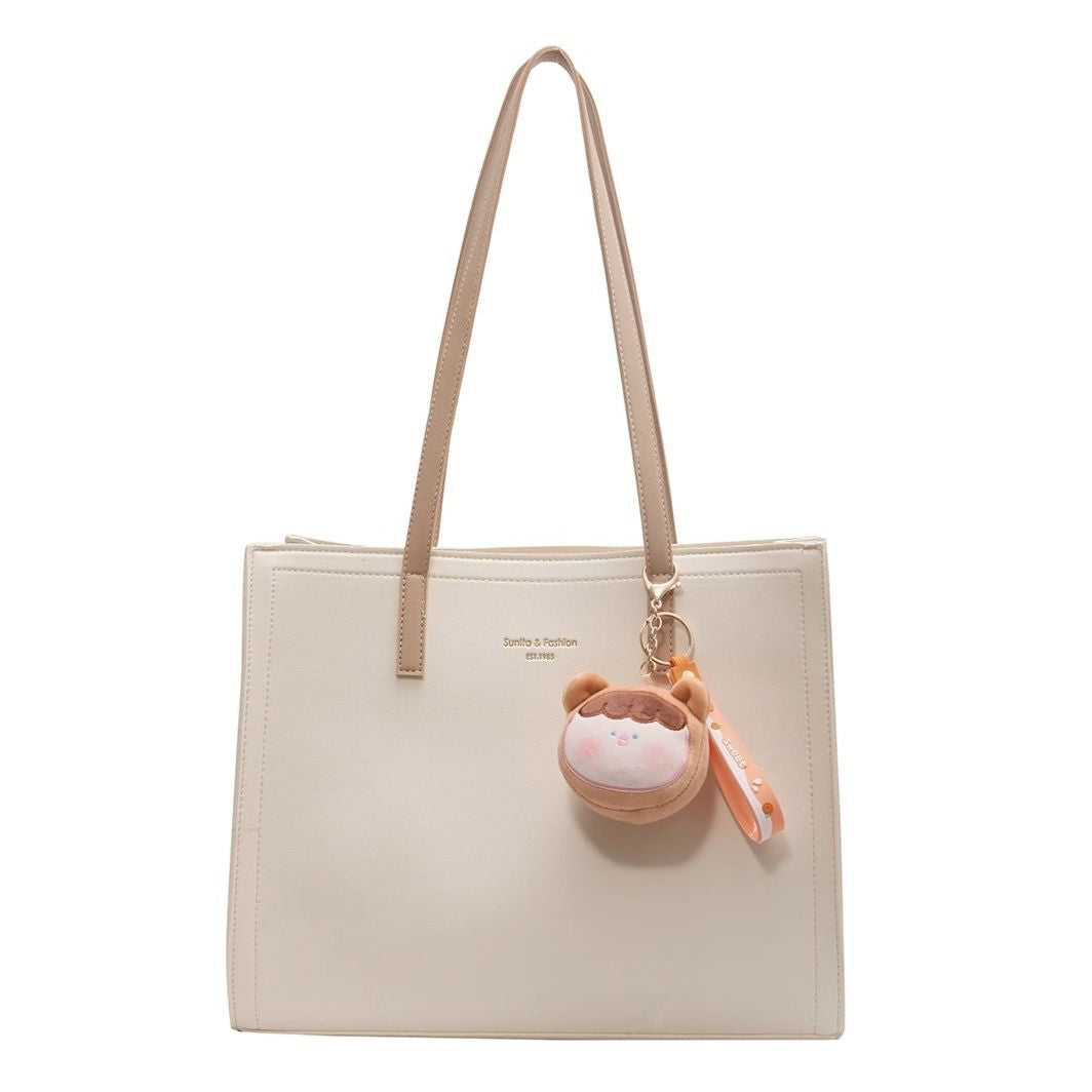 Minimalist Leather Tote Bag Kalsten