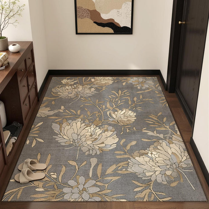 Elegant Floral Area Rug