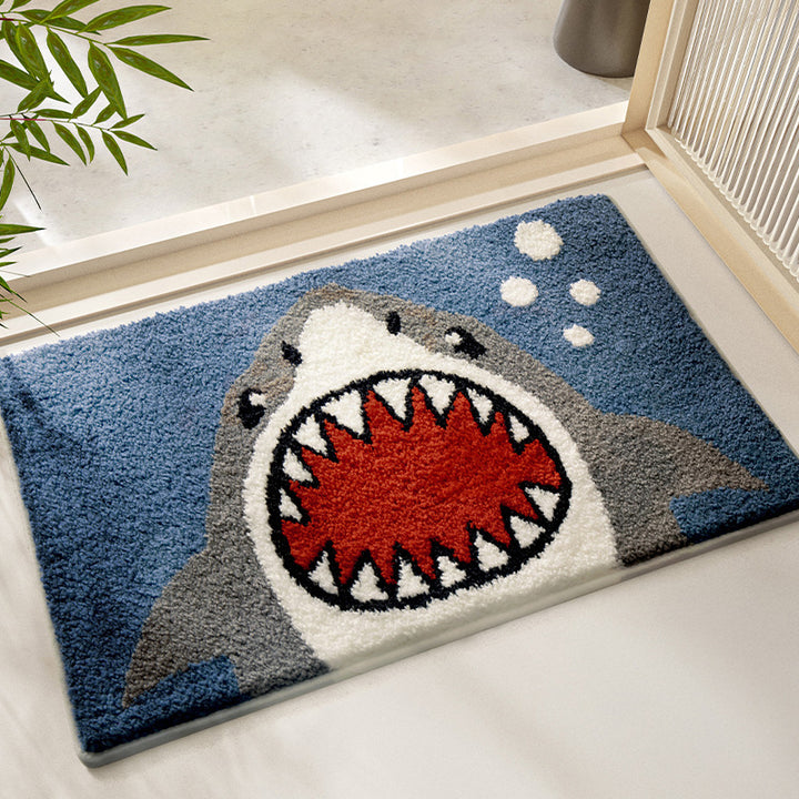 Turtle-Themed Plush Bath Mat Kalsten