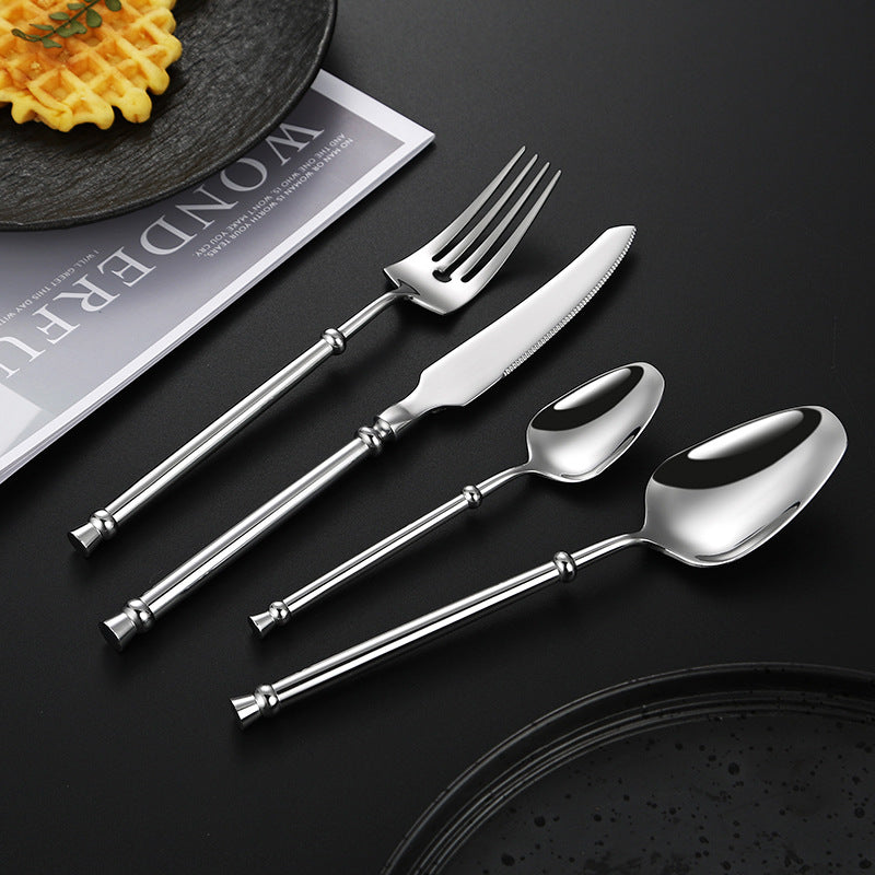 Elegant soup fork with ergonomic handle Kalsten
