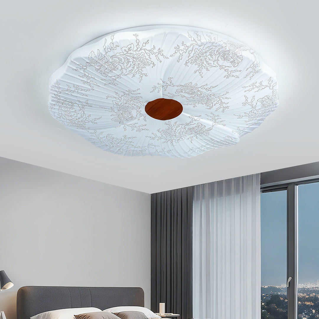 Contemporary Floral Ceiling Light