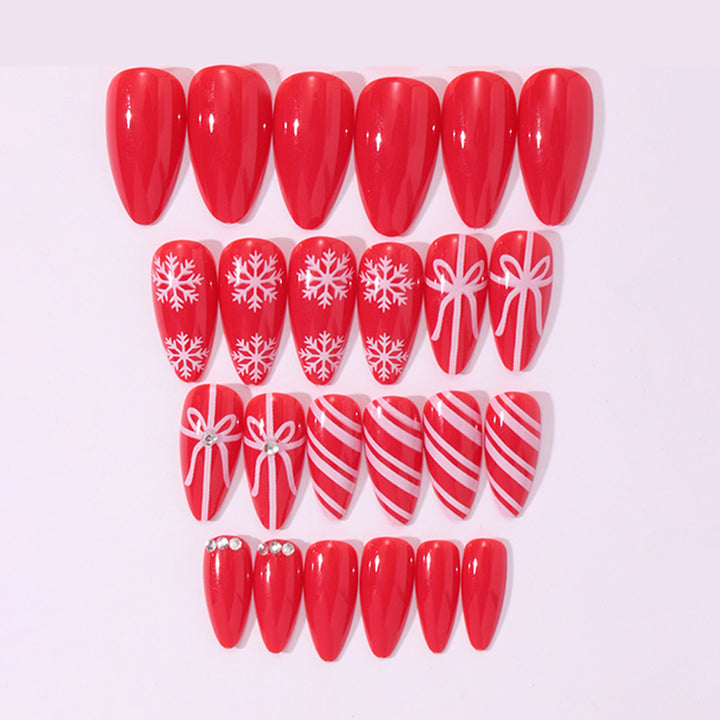 Creative Nail Art Set with Christmas Motifs Kalsten