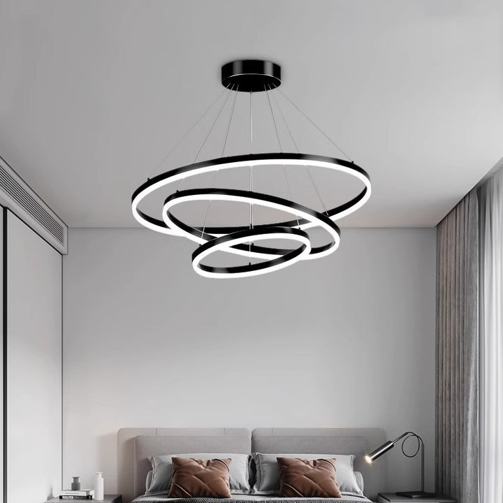Modern Spiral LED Suspension Light