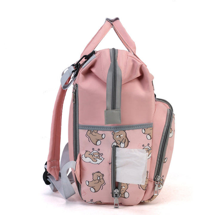 Playful Animal Print Backpack Kalsten