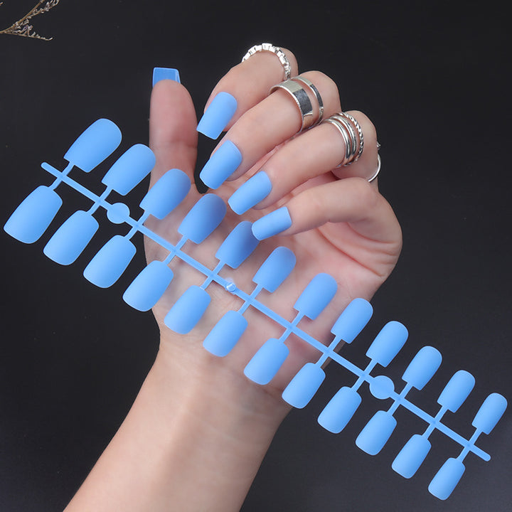 Matte Finish Press-On Nail Set Kalsten