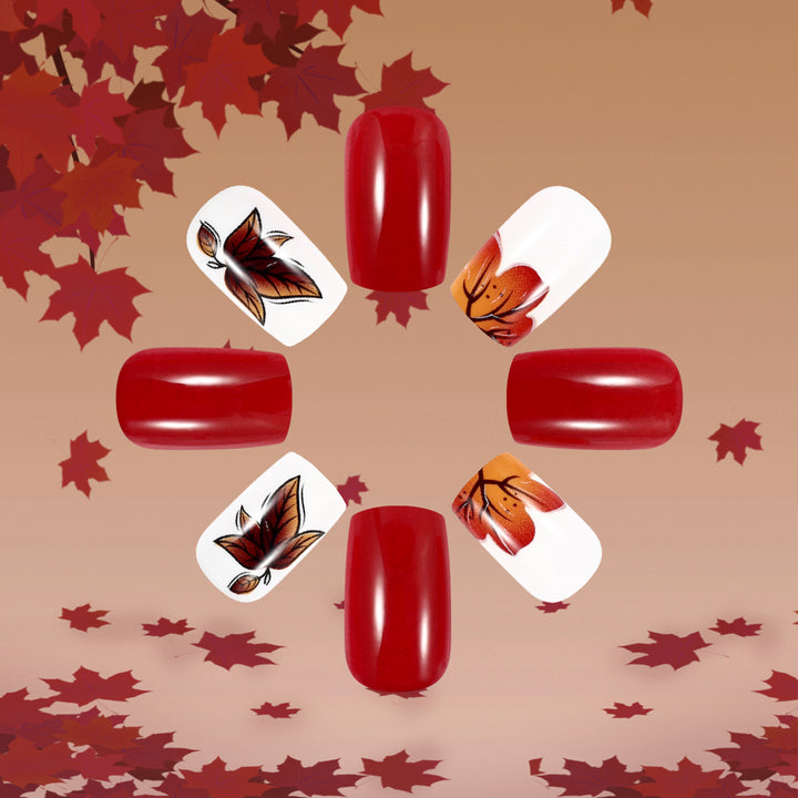 Creative Forest-Themed Nail Art Set Kalsten
