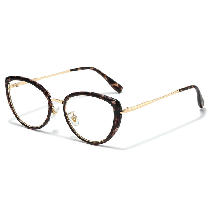 Fashion-Forward Cat-Eye Sunglasses with Trendy Tortoiseshell Frame Kalsten