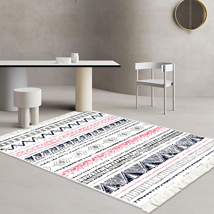 Decorative Geometric Pattern Area Rug Kalsten