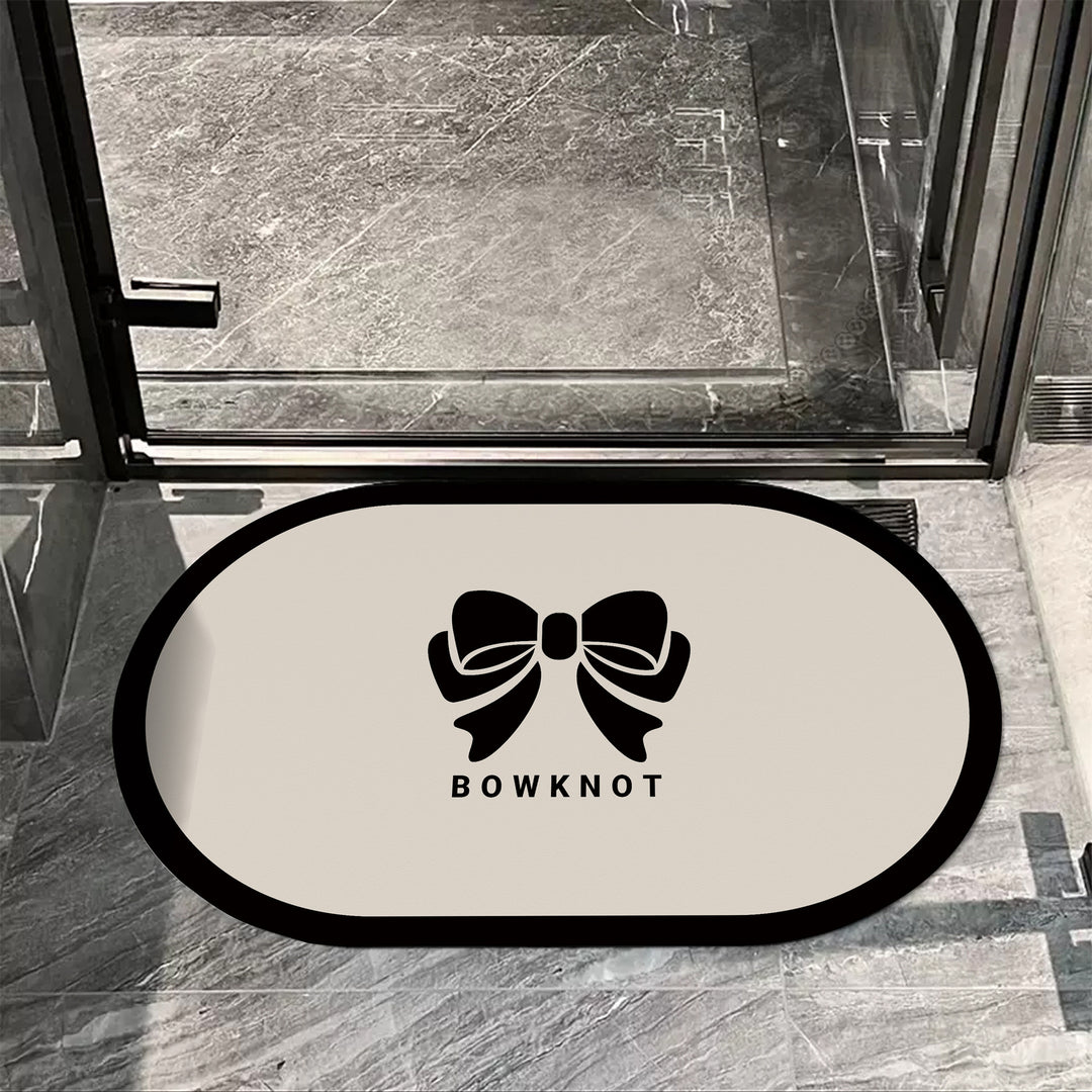 Elegant Oval Decorative Area Mat for Home