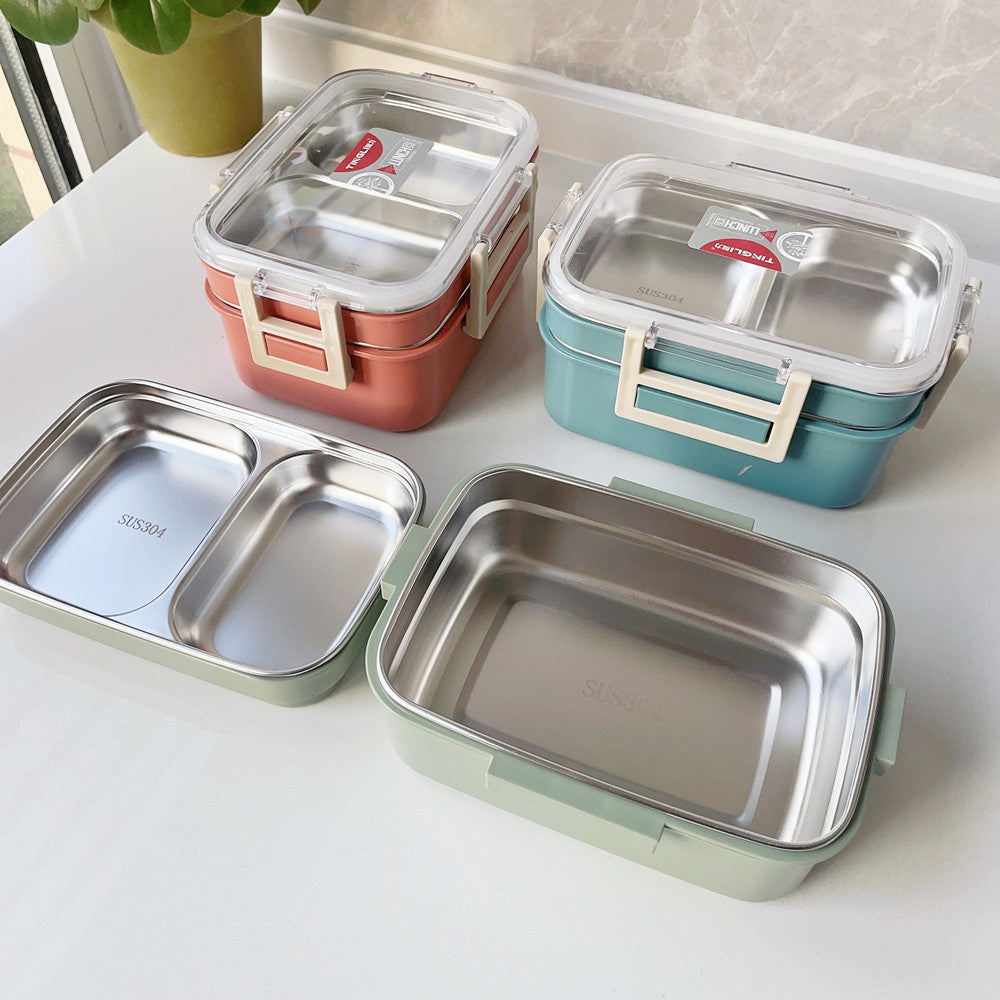 Multi-Divisional Stainless Steel Lunch Container