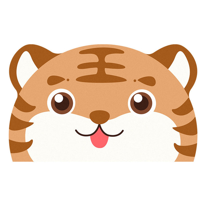 Lion-Themed Plush Bath Mat Kalsten