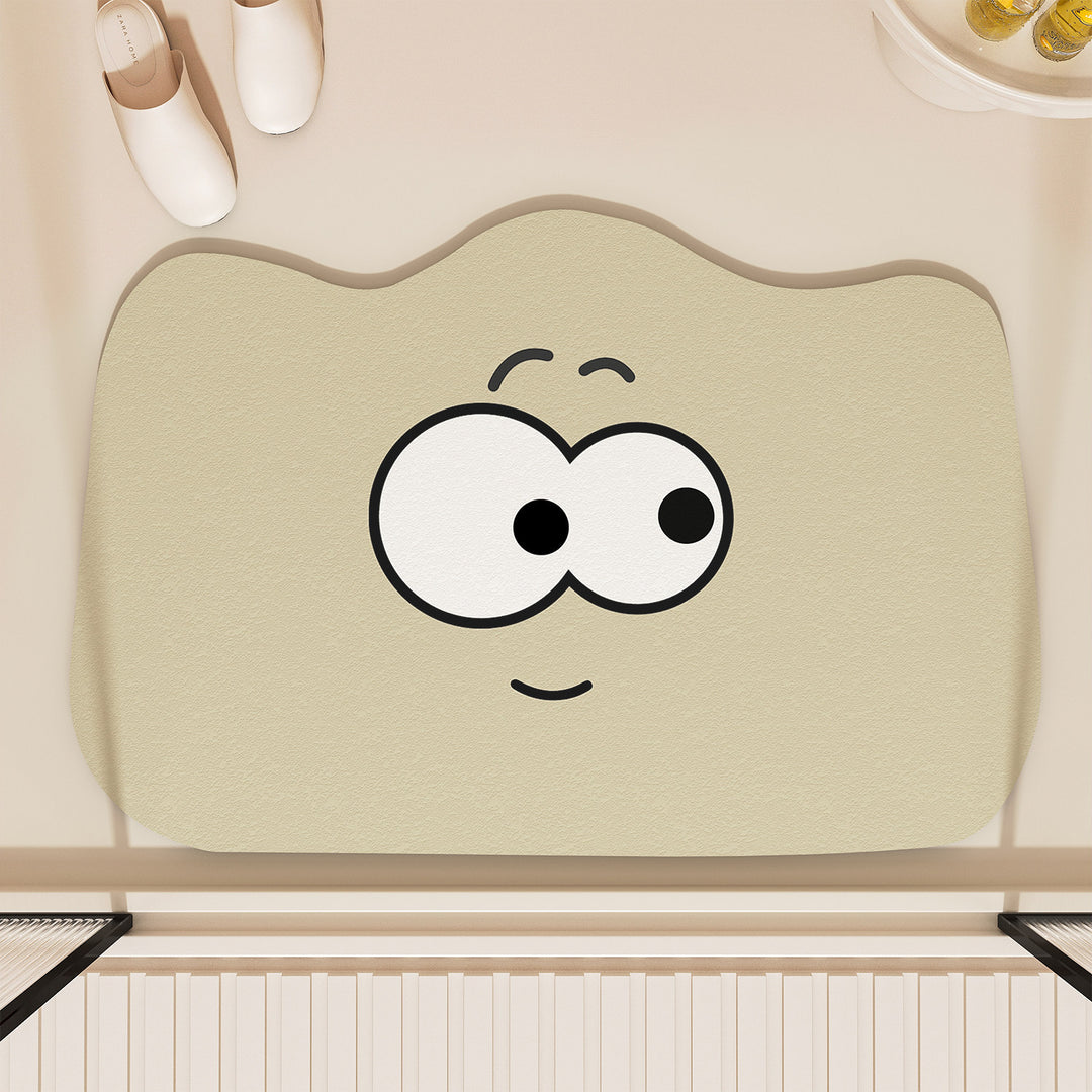 Playful Cloud-Shaped Bath Mat Kalsten