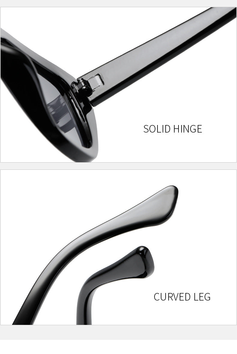 Women's Cat-Eye Sunglasses with Distinctive Animal Print Pattern Kalsten