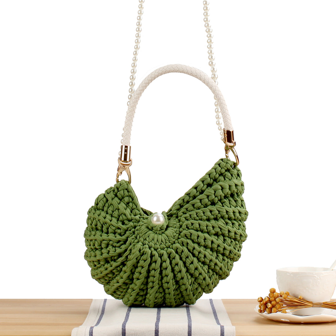 Evening bag with pearl decorated handle Kalsten