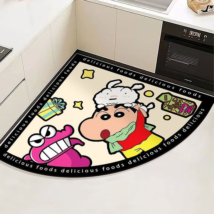 Cartoon Character Kitchen Mat