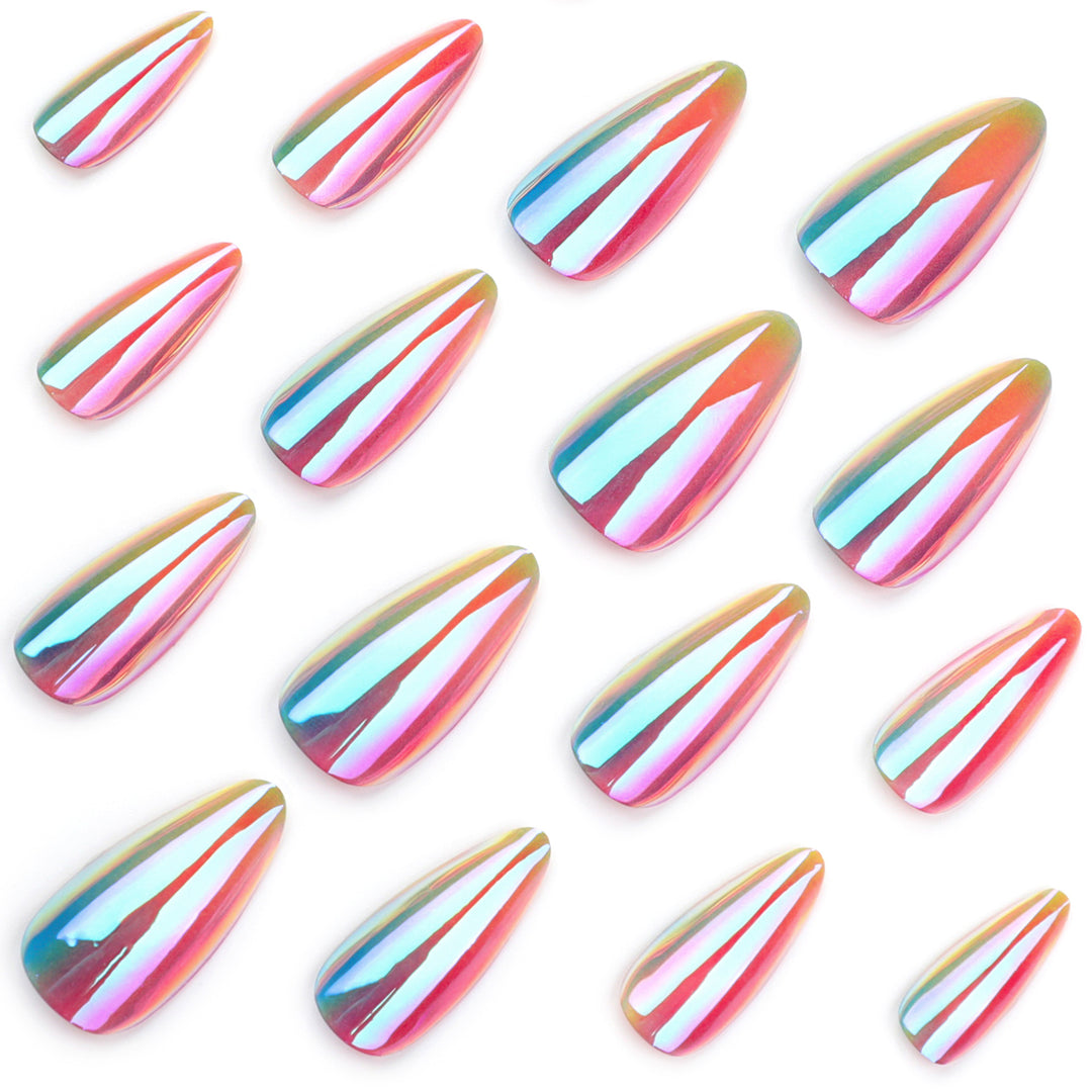 Color-changing Stiletto nails Kalsten