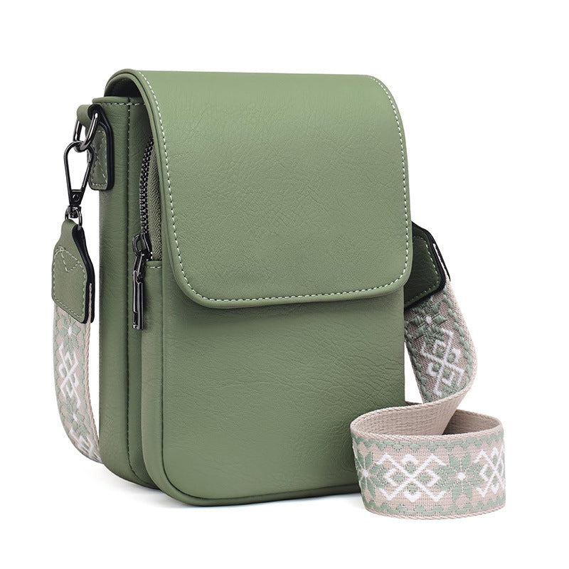 Small crossbody bag with decorative shoulder strap Kalsten