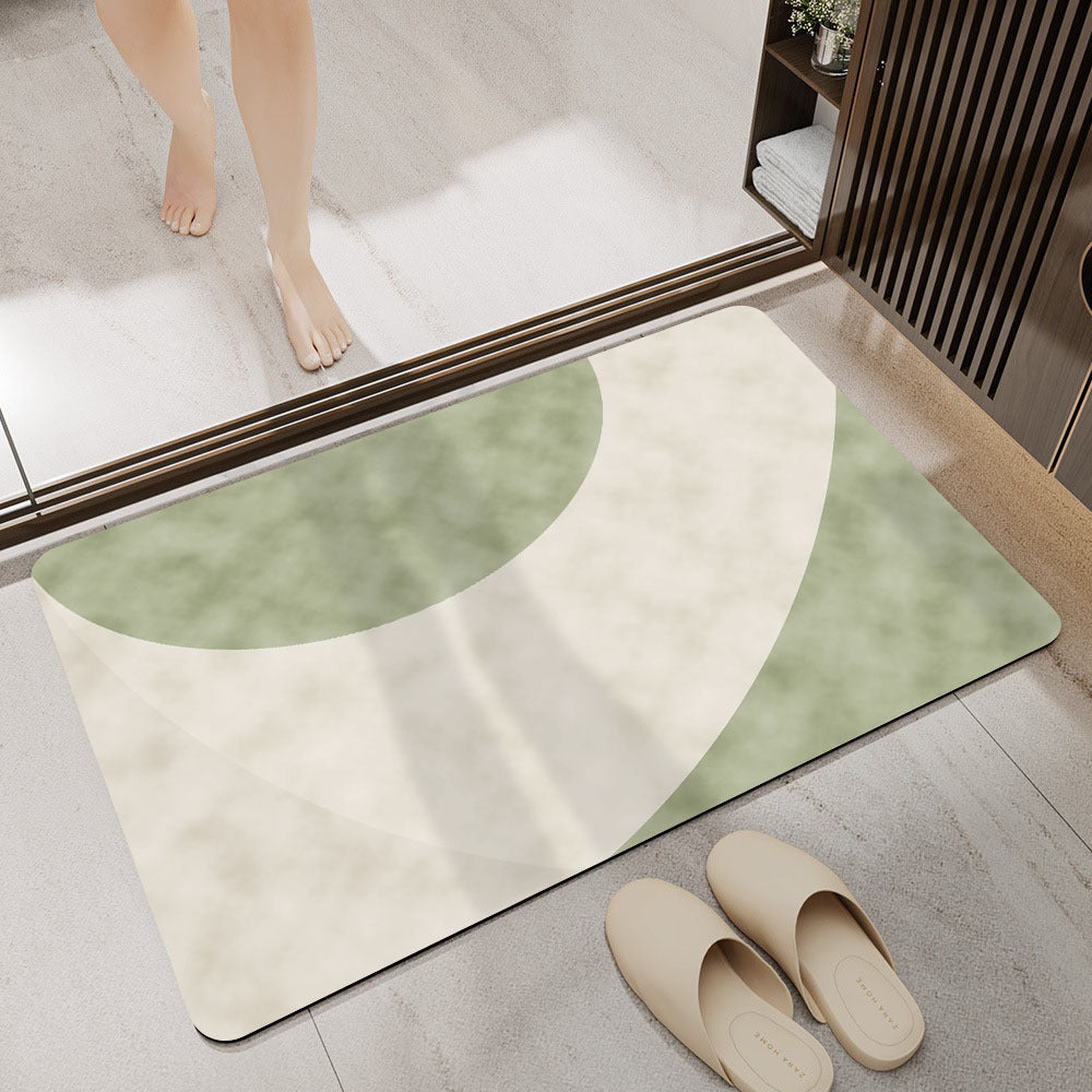 Abstract Modern Bath Mat Kalsten