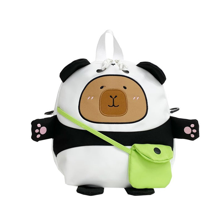 Plush backpack with funny bear design Kalsten