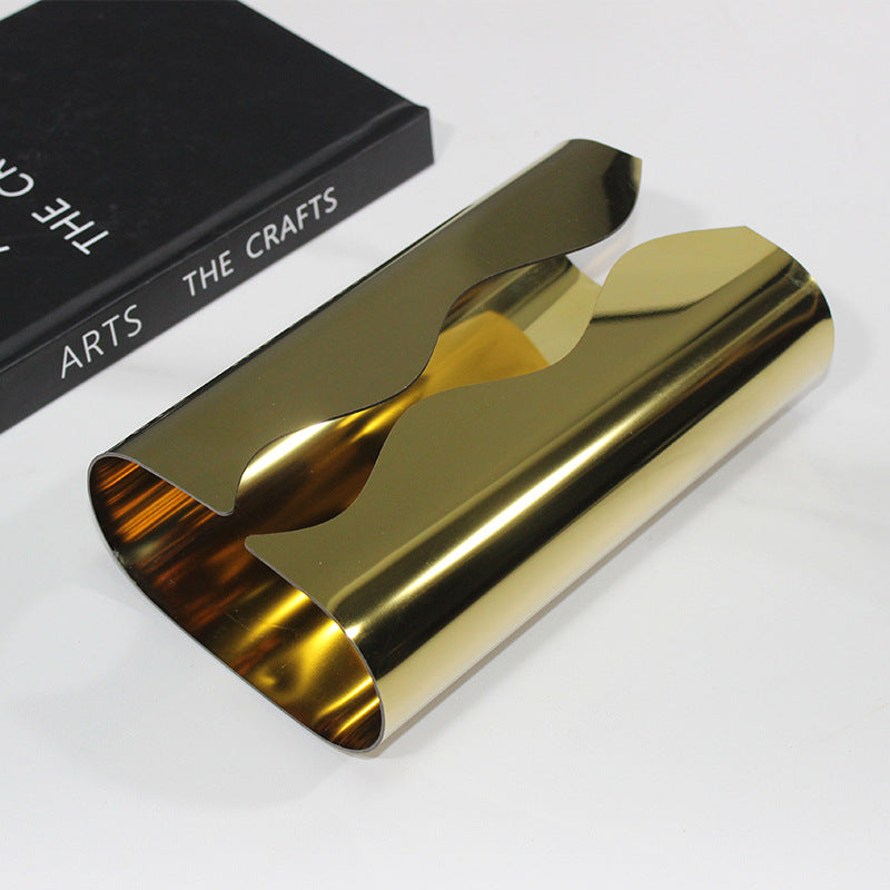 Stylish Decorative Metal Bottle Holder